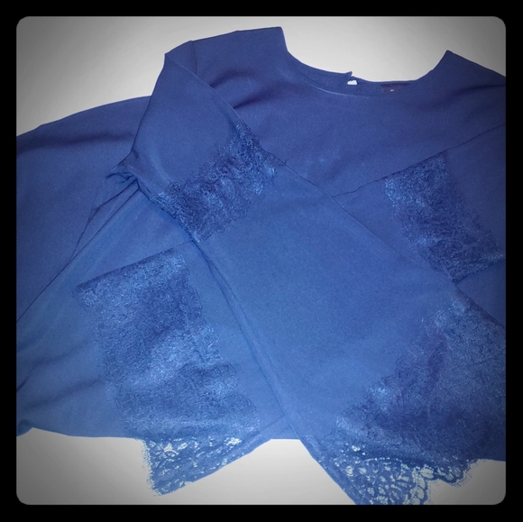 Bell Sleeve Little Black Dress - Picture 1 of 4